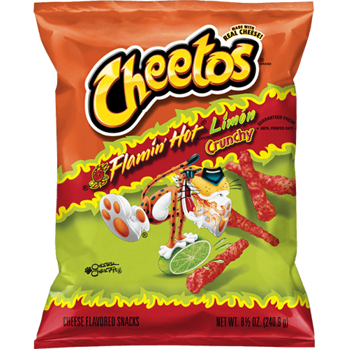 CHEETOS® FLAMIN' HOT® crocantes de limón, bocadillos sabor a queso