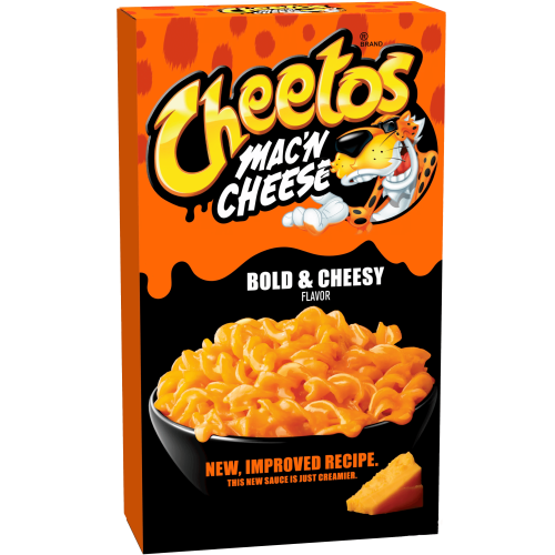 Macarrones con queso CHEETOS®, con mucho sabor y mucho queso