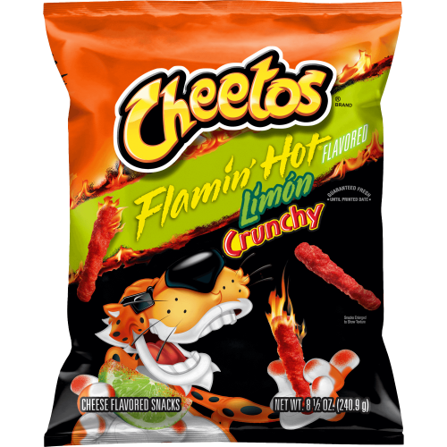 CHEETOS® Crunchy FLAMIN' HOT® Limón Cheese Flavored Snacks