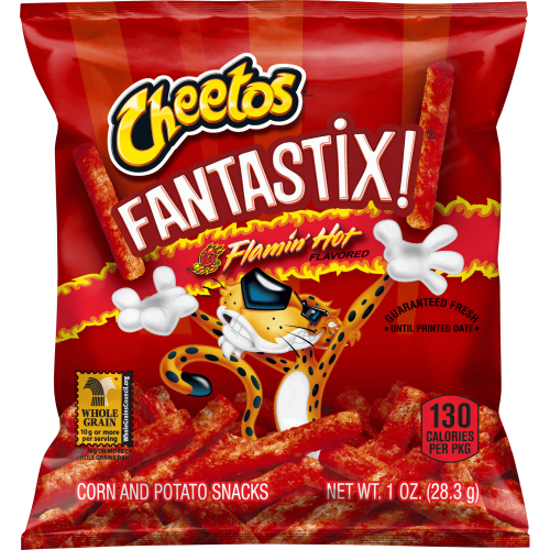 CHEETOS® FANTASTIX® FLAMIN’ HOT® Flavored Baked Corn & Potato Snacks