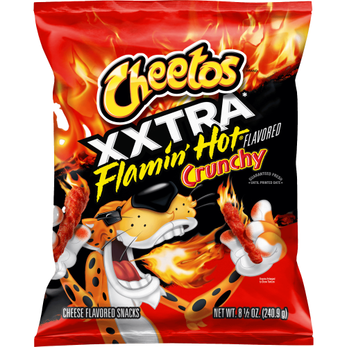 CHEETOS® Crunchy XXTRA FLAMIN' HOT® Cheese Flavored Snacks